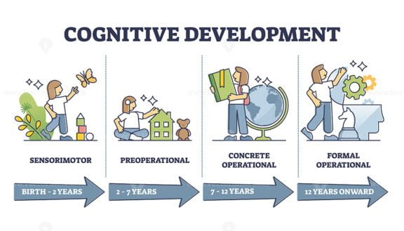 Cognitive Development outline diagram
