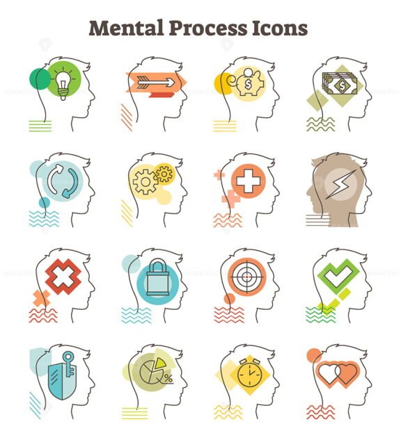 Mental Process Icons