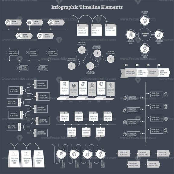 TimelineInfograpficElements