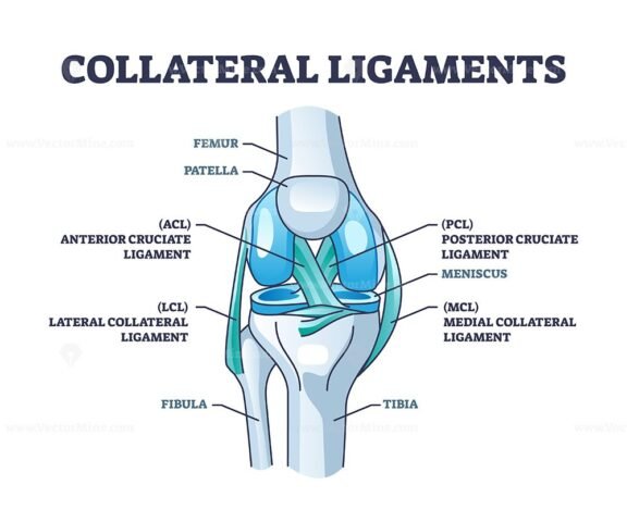 collateral ligaments outline diagram 1