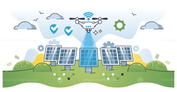 drones for solar inspection outline concept 1