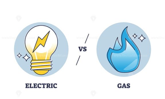 gas vs electric outline 1