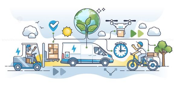 green logistics concept outline 1