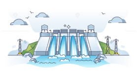 hydro energy plant outline concept 1