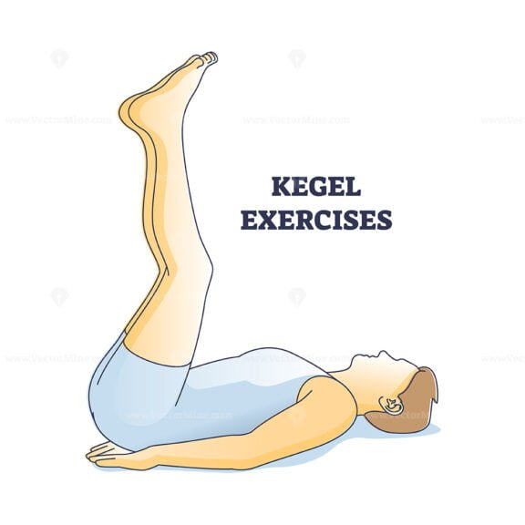 kegel exercises male outline 1