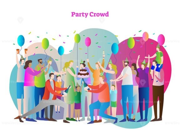 party crowd