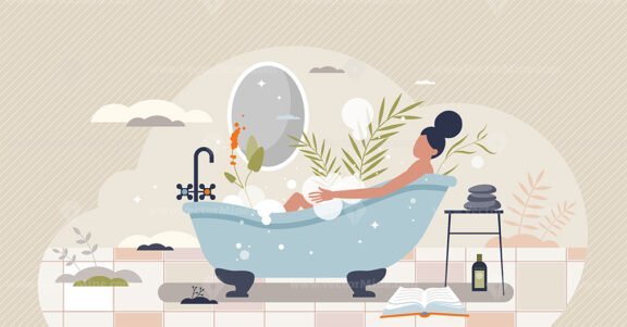 self care bath tub 1