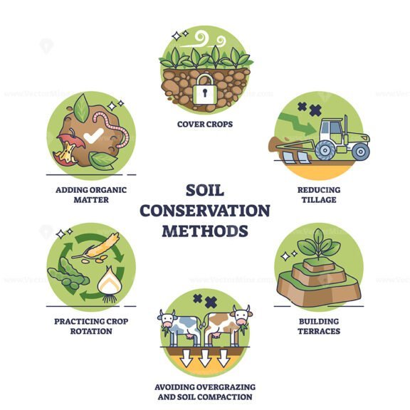 soil conservation methods outline diagram 1