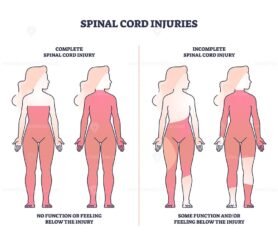 spinal cord injuries outline diagram 1