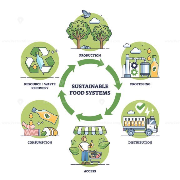sustainable food systems diagram 1