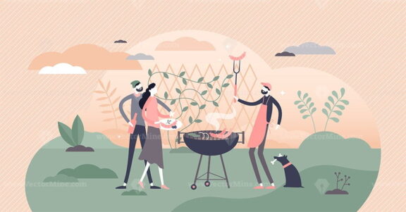 BBQ vector illustration