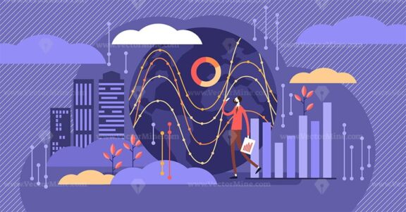 Big data vector illustration