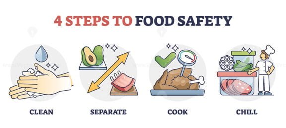 Food Safety outline diagram