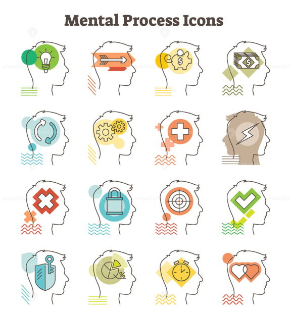 Mental Process Icons