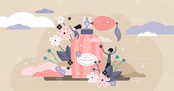 Perfume vector illustration