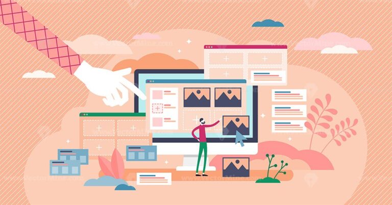 Building website project as programming homepage process tiny person ...