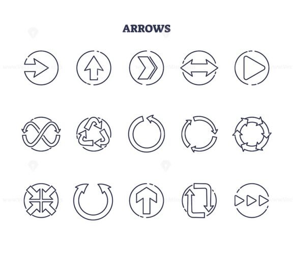 arrows icons icons 1