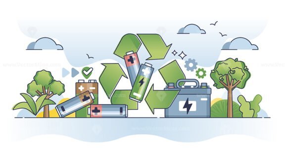 battery recycling outline concept 1