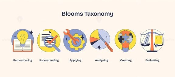 blooms taxonomy neubrutalism icons 1