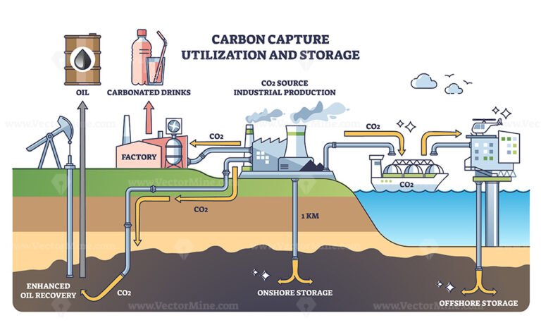 Carbon capture utilization and storage system description outline ...