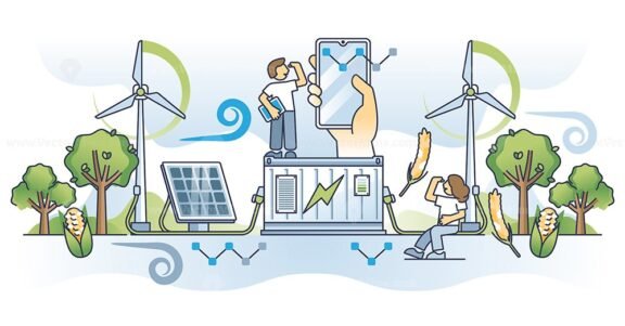 clean energy for tomorrow outline concept sb 1