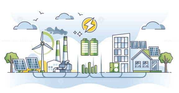 distributed energy generation outline concept 1