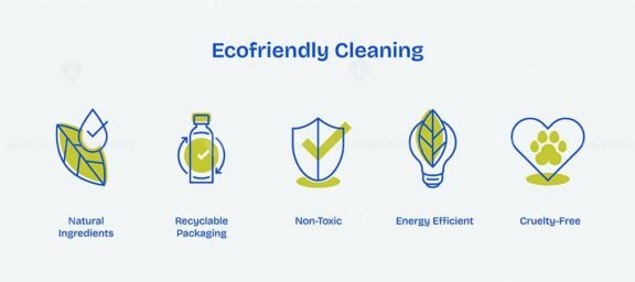 ecofriendly cleaning duotone icons 1