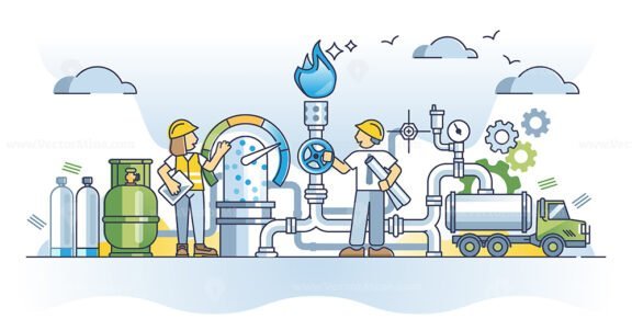 gas engineering outline diagram 1