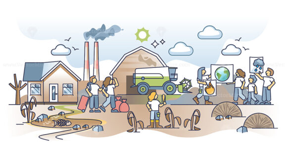 human displacement due to climate change outline concept 1