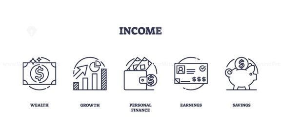 income icons outline 1