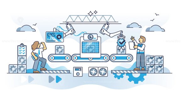 quality assurance or performance tracking outline concept 1