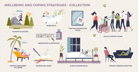 wellbeing and coping strategies collection 1